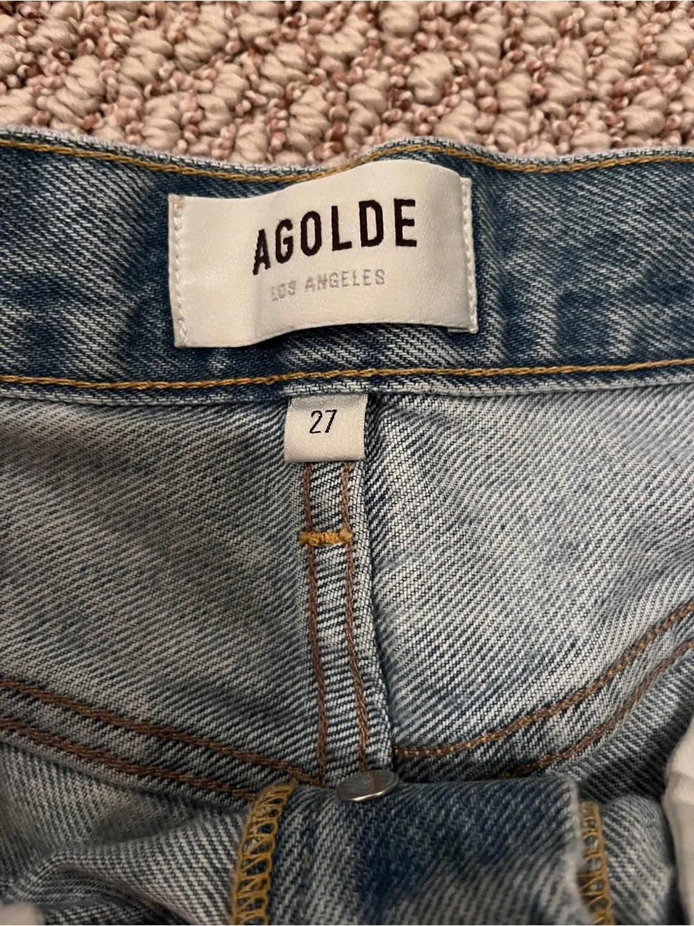 Agolde classic denim